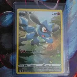 The Pokemon Company Pokemon TCG Riolu GG26/GG70 Crown Zenith GG UR Holo EN - Image 1