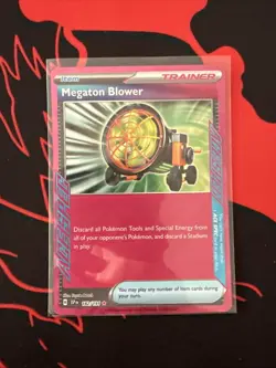 Megaton Blower 182/191 ACE SPEC Rare Surging Sparks Pokemon Near Mint - Image 1