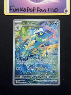 Frogadier 089/086 Holo Illustration Rare Chaos Rising Pokemon Card Near Mint - Image 1
