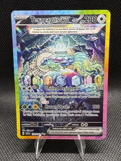 Pokemon TCG Terapagos EX 170/142 Stellar Crown Holo Special Illustration Rare - Image 1