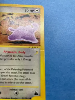 Pokemon Non-holo Ditto - Skyridge 51/144 – HP - Image 3