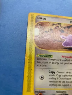 Pokemon Non-holo Ditto - Skyridge 51/144 – HP - Image 4
