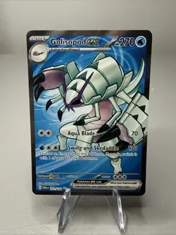 Pokemon Golisopod ex 221/182 SV04 Paradox Rift Ultra Rare Full Art Holo - Image 1