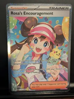 Rosa’s Encouragement SIR 123/088 - Pokemon Perfect Order NM/M - Image 1