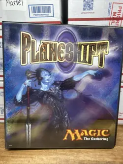 Magic The Gathering MTG Planeshift 3 Ring Binder Vintage - Image 1