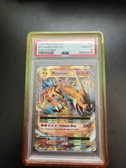 Pokemon Company M Charizard EX 13/108 Evolutions Ultra Rare Holo PSA 10 2016 - Image 1