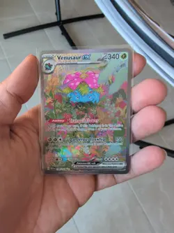 ✨2023 Pokemon SV 151 Venusaur ex #198/165 Full Art SIR Special Illustration Rare - Image 1