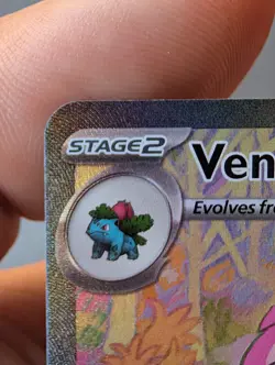 ✨2023 Pokemon SV 151 Venusaur ex #198/165 Full Art SIR Special Illustration Rare - Image 4
