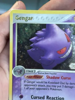Pokemon Gengar 5/92 Legend Maker Holo Rare Near Mint - Image 5