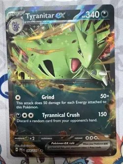 Tyranitar ex 064/131 Holo Double Rare Prismatic Evolutions Pokemon Near Mint - Image 1