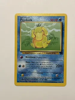 Psyduck 65/82 Common Team Rocket Pokemon Unlimited LP Arita - Image 3