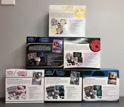 Pokemon Center ETB’s DISPLAY + Accessories only - No Packs/Promo ! DESCRIPTION - Image 2
