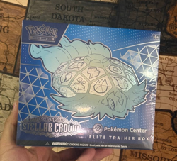 TCG Pokemon Center Stellar Crown Elite Trainer Box - PC ETB Scarlet & Violet - Image 1