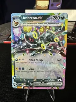 Umbreon ex 060/131 Prismatic Evolutions Double Rare Pokemon - Image 1
