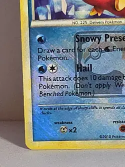 Delibird (League Promo) 39/123 Reverse Holo Vintage Pokemon TCG NM-LP - Image 4