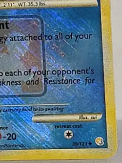 Delibird (League Promo) 39/123 Reverse Holo Vintage Pokemon TCG NM-LP - Image 5