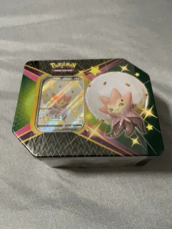 Pokemon Shining Fates Eldegoss V Tin SEALED IN HAND!! - Image 1