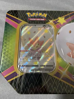 Pokemon Shining Fates Eldegoss V Tin SEALED IN HAND!! - Image 5