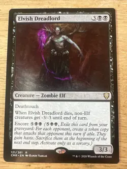 x1 Elvish Dreadlord R MTG Commander Legends M/NM, English - Image 1