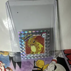 Charmander SR4 Holo Sticker 1999 Pokemon Action Flipz - Image 1
