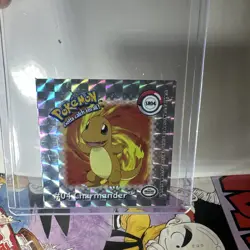 Charmander SR4 Holo Sticker 1999 Pokemon Action Flipz - Image 3