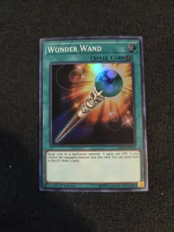 Yugioh Wonder Wand INCH-EN054 Super Rare 1st Edition - Image 1