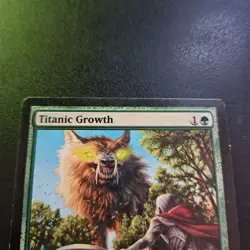 Magic the Gathering MTG Titanic Growth (195) Magic 2013 LP TCG CCG - Image 2