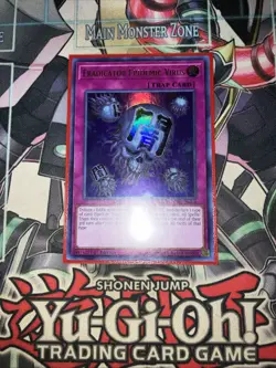 Eradicator Epidemic Virus Ultra Rare 1st Edition LCKC-EN048 Yugioh - Image 1