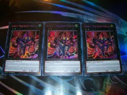 3x Number 2: Ninja Shadow Mosquito 1st Edition Secret Rare BLCR-EN029 Yu-Gi-Oh! - Image 1