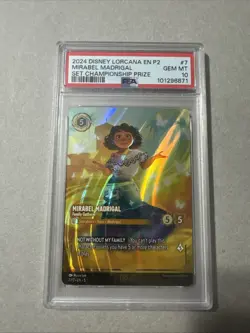 2024 MIRABEL MADRIGAL Disney Lorcana #7 Set Championship Prize PSA 10 GEM MINT - Image 1