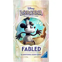 Fabled Sleeved Booster Pack Disney Lorcana TCG New Factory Sealed - Image 1