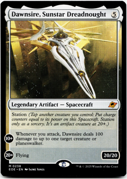 Dawnsire, Sunstar Dreadnought [Edge of Eternities] MTG Magic NM/M - Image 3