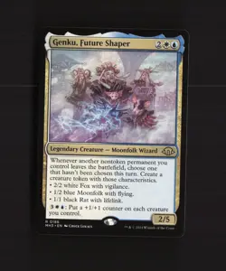 Genku, Future Shaper 0186 Modern Horizons 3 Rare MTG Card - Image 2