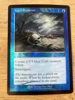 Hard Evidence Foil (Retro Frame) Modern Horizons 2 Magic Gathering MTG MH2 - Image 1
