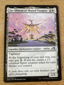 Go-Shintai of Shared Purpose (014) Kamigawa: Neon Dynasty NEO MTG Magic - Image 1