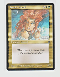 Magic the Gathering ~ MTG ~ 1x Jasmine Boreal ~ LEGENDS ~ M/NM - Image 1