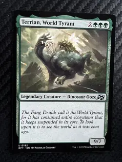 Terrian, World Tyrant - Aetherdrift DFT - 0182 - MtG Magic Non Foil - Image 1
