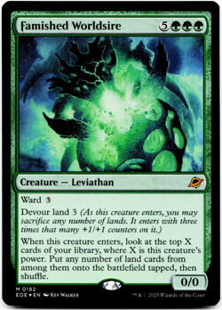 Famished Worldsire - FOIL - [Edge of Eternities] MTG Magic NM/M 🌳 - Image 3