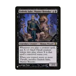 WOTC MtG The List Endrek Sahr, Master Breeder (R) NM - Image 1