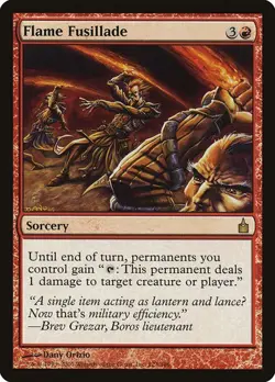 MTG - Flame Fusillade - Ravnica: City of Guilds - Magic the Gathering - Image 1