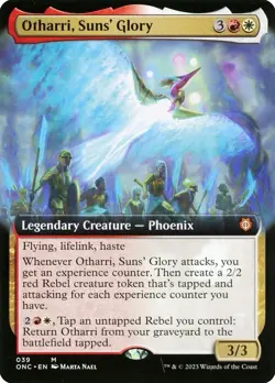 🧙Otharri, Suns’ Glory M 039 Borderless Foil ONC Phyrexia: All Will Be One MTG - Image 1