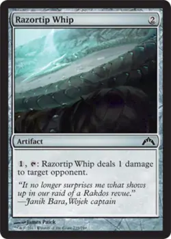 Razortip Whip - Medium Play MTG Gatecrash - Image 1