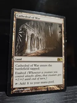 MTG Cathedral of War - 2013 Core Set - Lightly Played - Image 1