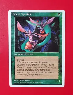 Scryb Sprites Alternate 4th Edition (NM) English - Magic The Gathering - MTG - Image 1