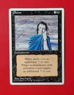 Gloom Alternate Fourth 4th Edition (NM) English - Magic The Gathering - MTG - Image 1