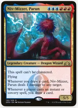1x Niv-Mizzet, Parun NM-Mint, English Guilds of Ravnica MTG Magic - Image 1