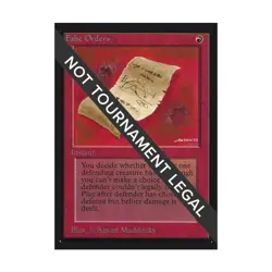 WOTC MtG International Ed. False Orders (C) NM - Image 1