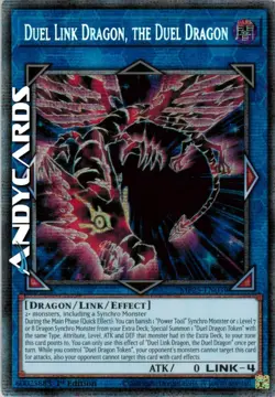 DUEL LINK DRAGON, THE DUEL DRAGON • Rara Starlight • MP25 EN039 • 1Ed • Yugioh! - Image 1