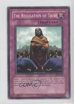 The Regulation of Tribe Unlimited YuGiOh Pharaoh's Servant #PSV-027 2002 READ - Image 1