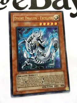 YUGIOH - SOI-EN033 - DIVINE DRAGON - EXCELION - 1ST EDITION - ULTIMATE RARE - Image 2